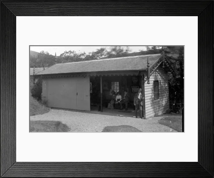 Framed Print : Tennis pavillion in Moffat Framed Print : Tennis pavillion in Moffat
