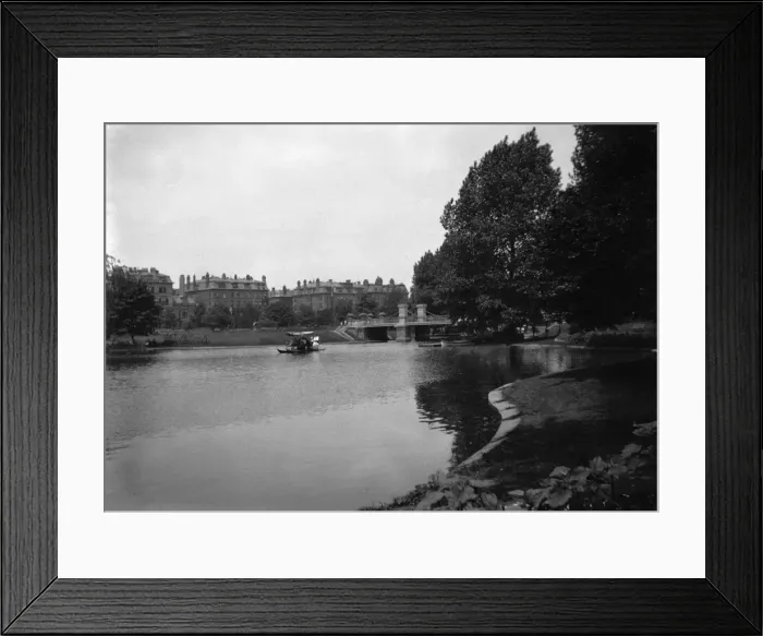 Framed Print : The Gardens, Boston Framed Print : The Gardens, Boston
