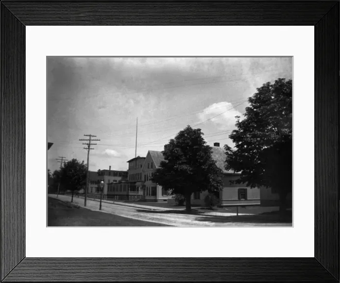 Framed Print : Walker Whitman shoe factory, Campello, Boston Framed Print : Walker Whitman shoe factory, Campello, Boston