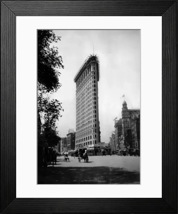 Framed Print : Flatiron building, Broadway / 5th Avenue, New York Framed Print : Flatiron building, Broadway / 5th Avenue, New York