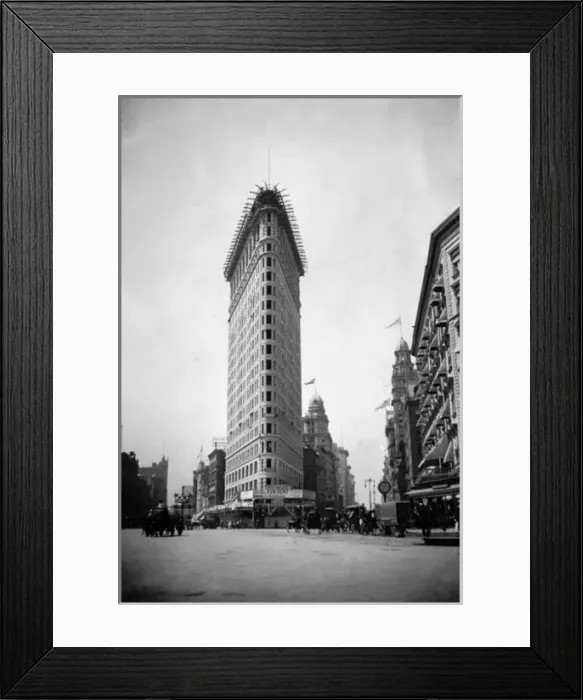 Framed Print : Flatiron building, Broadway / 5th Avenue, New York Framed Print : Flatiron building, Broadway / 5th Avenue, New York
