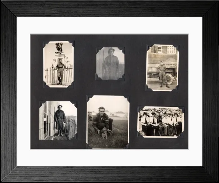 Framed Print : Personal photos (poly-photos) taken by the men Framed Print : Personal photos (poly-photos) taken by the men