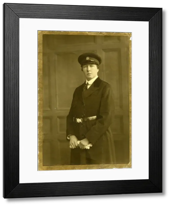 Framed Print : Early woman police officer, Mrs Lornas Heenan Framed Print : Early woman police officer, Mrs Lornas Heenan