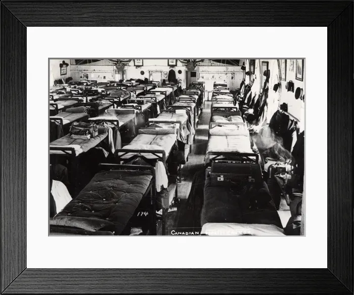 Framed Print : Firefighters Messing Room Framed Print : Firefighters Messing Room