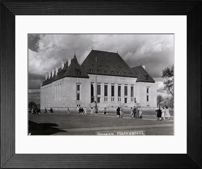 Framed Print : Government office building