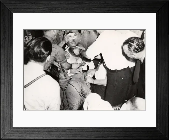 Framed Print : Horseplay. This is some sort of ritual amongst the fire-fighters Framed Print : Horseplay. This is some sort of ritual amongst the fire-fighters