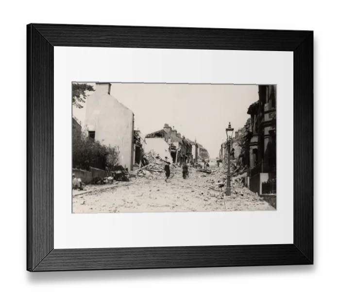 Framed Print : Plymouth, general shot of the period. The Corps of Canadian Fire-fighters Framed Print : Plymouth, general shot of the period. The Corps of Canadian Fire-fighters