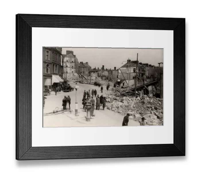 Framed Print : Plymouth (exact location unknown) Framed Print : Plymouth (exact location unknown)