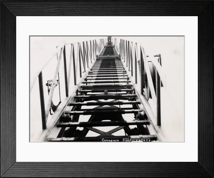 Framed Print : Ladder Drill Framed Print : Ladder Drill