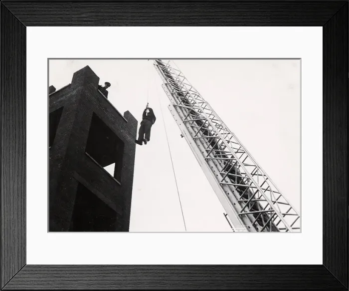 Framed Print : Ladder Drill Framed Print : Ladder Drill