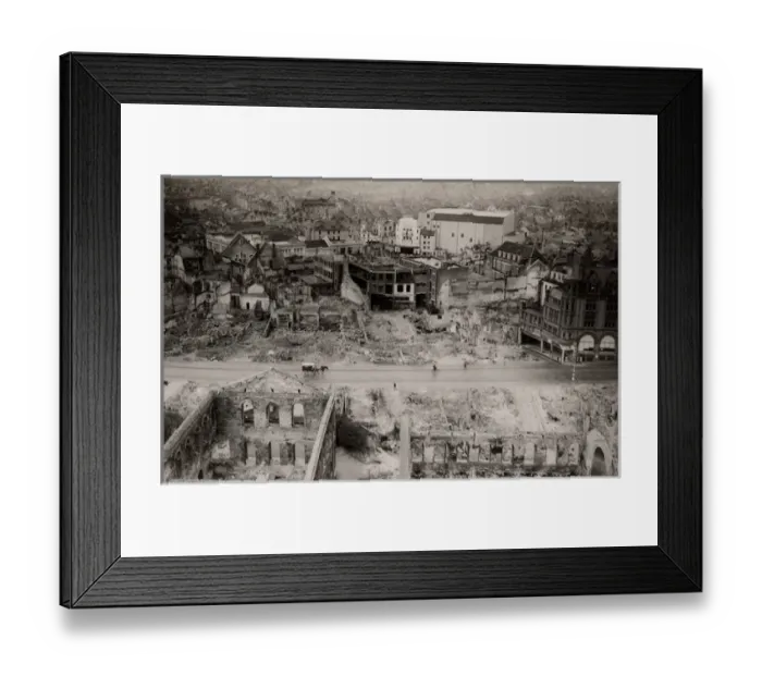 Framed Print : Plymouth. The Corps of Canadian Fire-fighters Framed Print : Plymouth. The Corps of Canadian Fire-fighters
