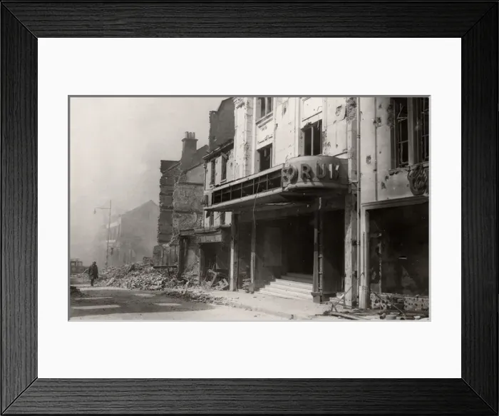 Framed Print : Plymouth. The Corps of Canadian Fire-fighters Framed Print : Plymouth. The Corps of Canadian Fire-fighters
