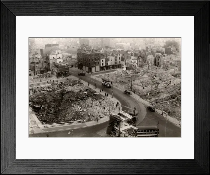 Framed Print : Plymouth. The Corps of Canadian Fire-fighters Framed Print : Plymouth. The Corps of Canadian Fire-fighters