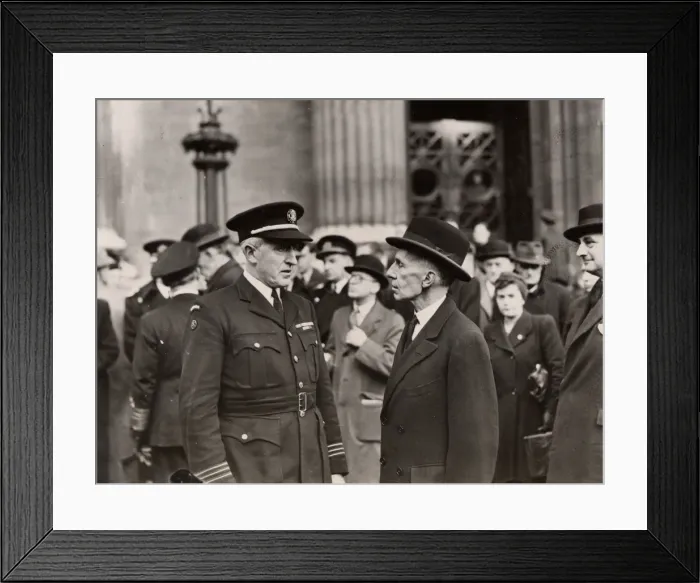Framed Print : Fire Chief Huff Framed Print : Fire Chief Huff