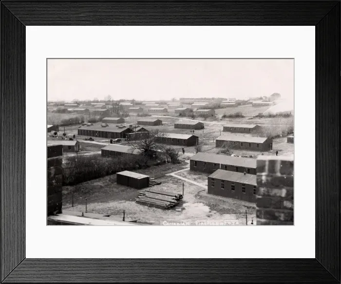 Framed Print : Fire service camp Framed Print : Fire service camp
