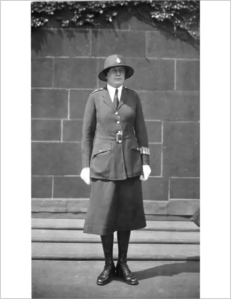 Woman police officer, Inspector Lily Dawes, London
