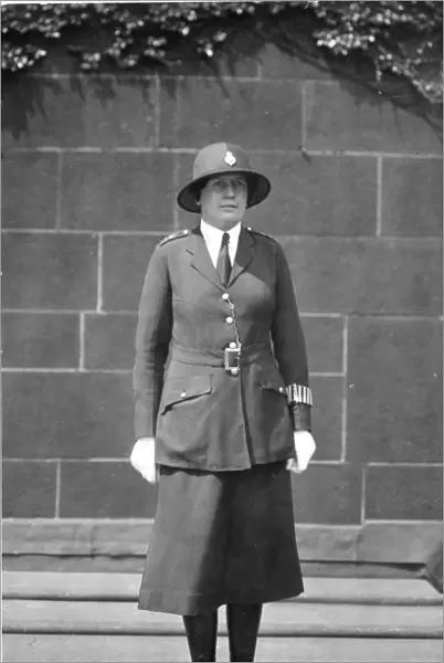 Woman police officer, Inspector Lily Dawes, London