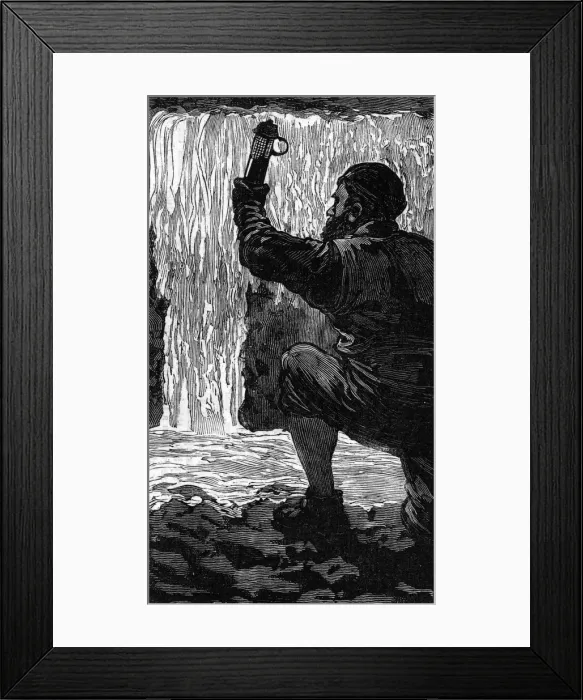 Framed Print : Work at a coal mine, 1878 Framed Print : Work at a coal mine, 1878
