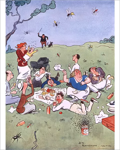 One Kind of Picnic - Another by H. M. Bateman 2 of 2