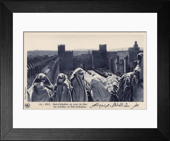 Framed Print : Bab Dekakene Gateway, Fez, Morocco, North Africa Framed Print : Bab Dekakene Gateway, Fez, Morocco, North Africa
