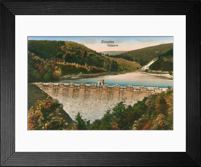 Framed Print : Czech Republic - Komotau Dam Framed Print : Czech Republic - Komotau Dam