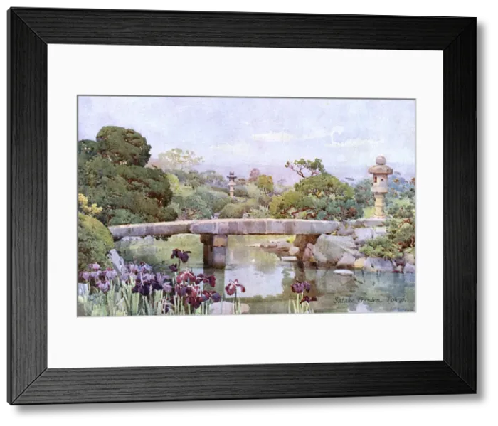 Framed Print : Satake Garden, Tokyo, Japan Framed Print : Satake Garden, Tokyo, Japan