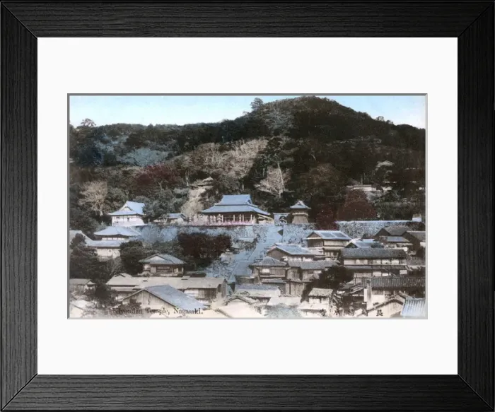 Framed Print : Kiyomizu Temple - Nagasaki, Japan Framed Print : Kiyomizu Temple - Nagasaki, Japan