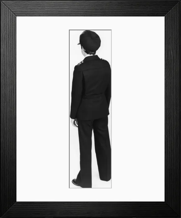 Framed Print : Woman police officer in updated uniform, London Framed Print : Woman police officer in updated uniform, London
