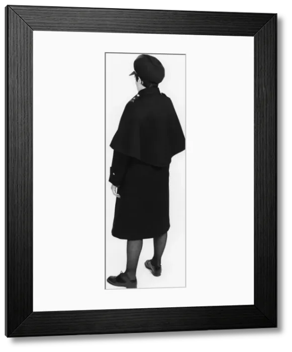 Framed Print : Woman police officer in updated uniform, London Framed Print : Woman police officer in updated uniform, London