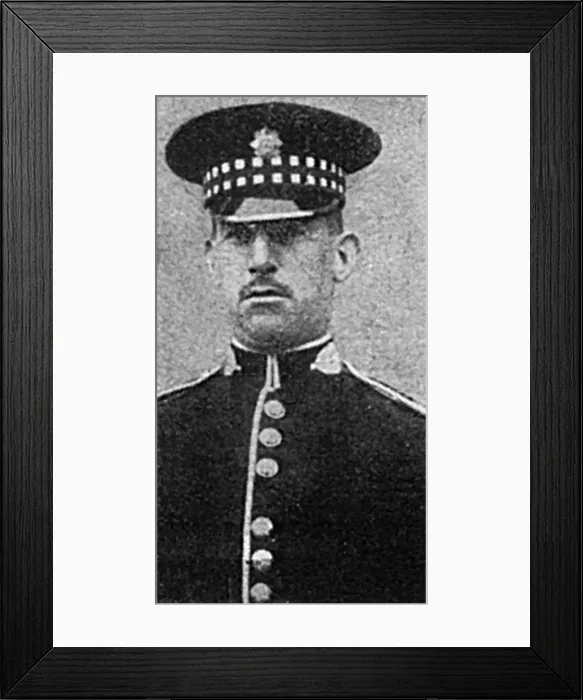 Framed Print : Private J. Mackenzie, 2nd Scots Guards VC Framed Print : Private J. Mackenzie, 2nd Scots Guards VC