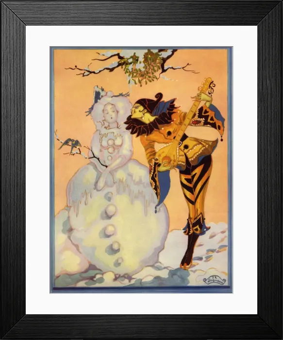 Framed Print : A Melting Moment or The Warm Kiss Framed Print : A Melting Moment or The Warm Kiss