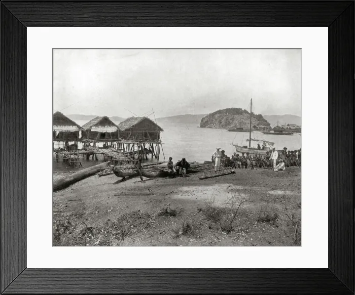 Framed Print : Port Moresby, New Guinea Framed Print : Port Moresby, New Guinea