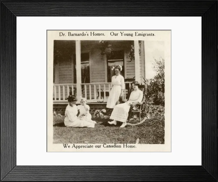 Framed Print : Barnardos Emigrants in Canada Framed Print : Barnardos Emigrants in Canada