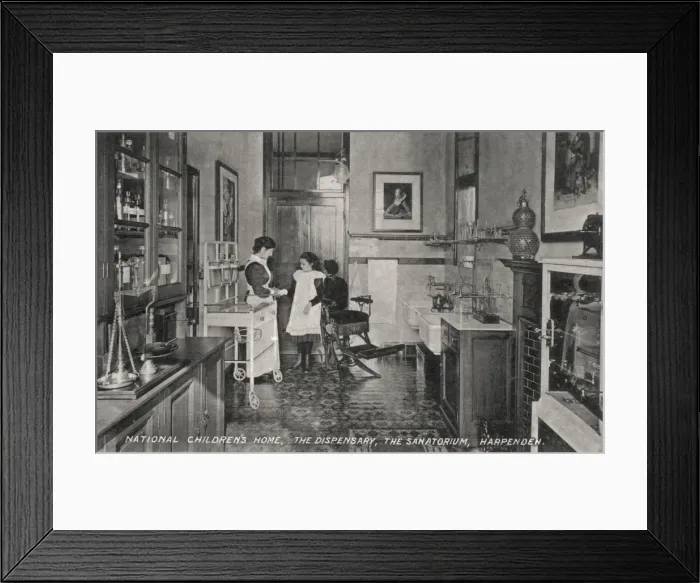 Framed Print : National Childrens Home, Harpenden - Dispensary Framed Print : National Childrens Home, Harpenden - Dispensary