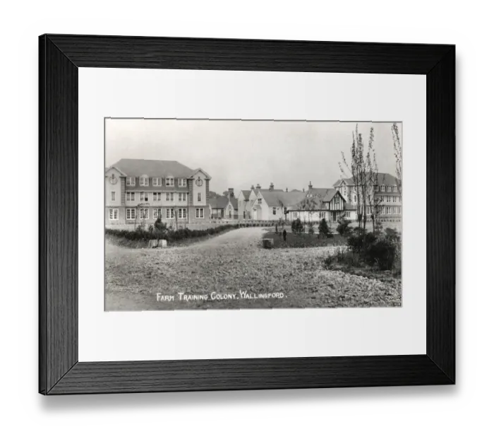 Framed Print : Wallingford Farm Colony, Berkshire Framed Print : Wallingford Farm Colony, Berkshire