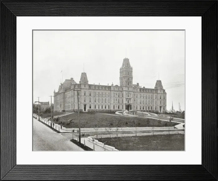 Framed Print : Parliament House, Quebec, Canada Framed Print : Parliament House, Quebec, Canada