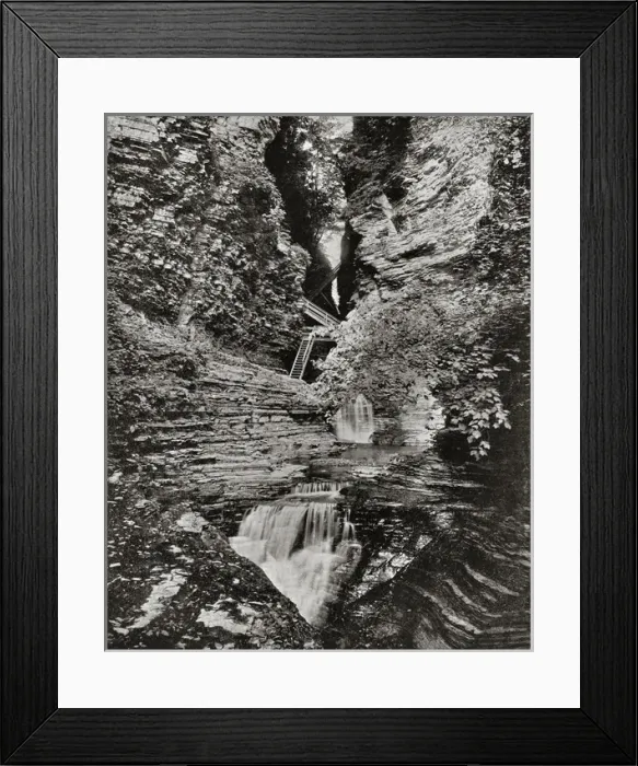 Framed Print : Watkins Glen, New York State, USA Framed Print : Watkins Glen, New York State, USA
