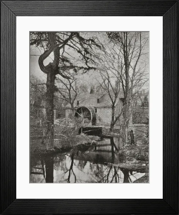 Framed Print : Roberts Mill, Germantown, Pennsylvania, USA