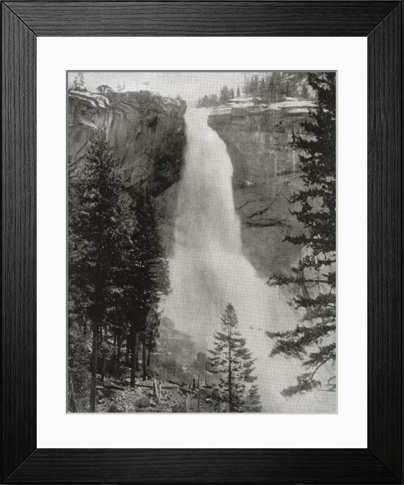 Framed Print : Nevada Falls, Yosemite Valley, California, USA Framed Print : Nevada Falls, Yosemite Valley, California, USA