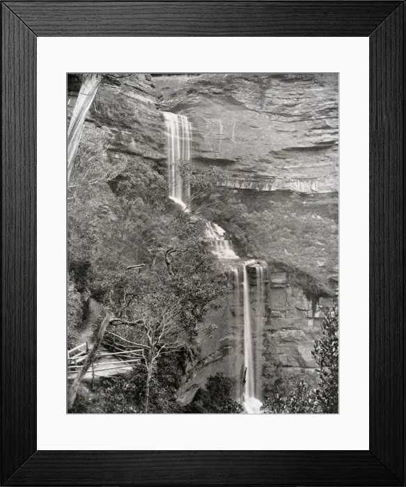 Framed Print : Katoomba Falls, New South Wales, Australia Framed Print : Katoomba Falls, New South Wales, Australia