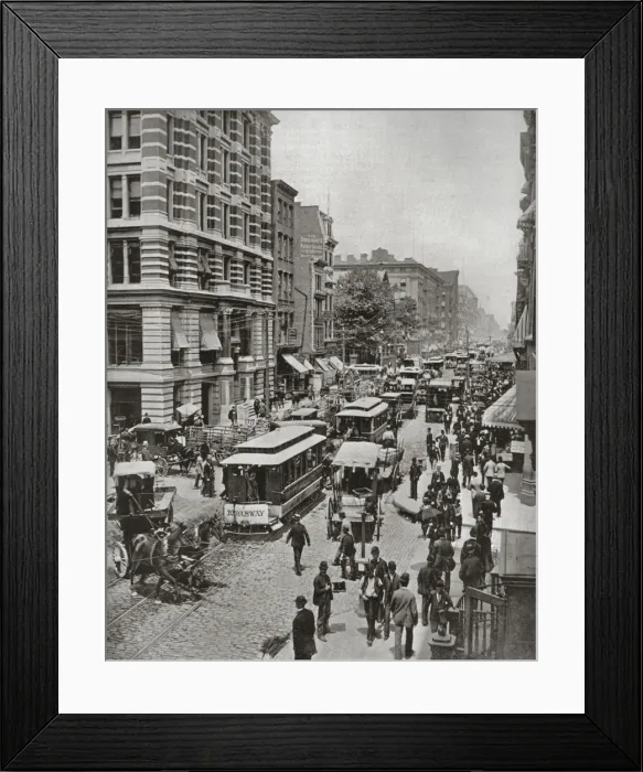 Framed Print : Broadway, New York, USA Framed Print : Broadway, New York, USA