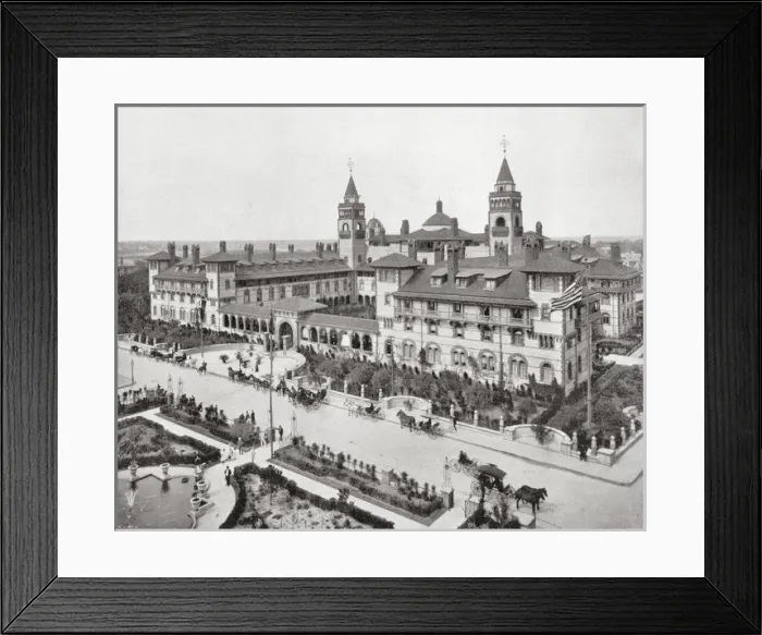 Framed Print : Ponce De Lion Hotel, St Augustine, Florida, USA Framed Print : Ponce De Lion Hotel, St Augustine, Florida, USA