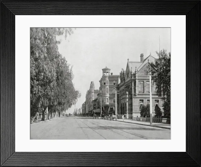 Framed Print : Main Street, Los Angeles, California, USA Framed Print : Main Street, Los Angeles, California, USA