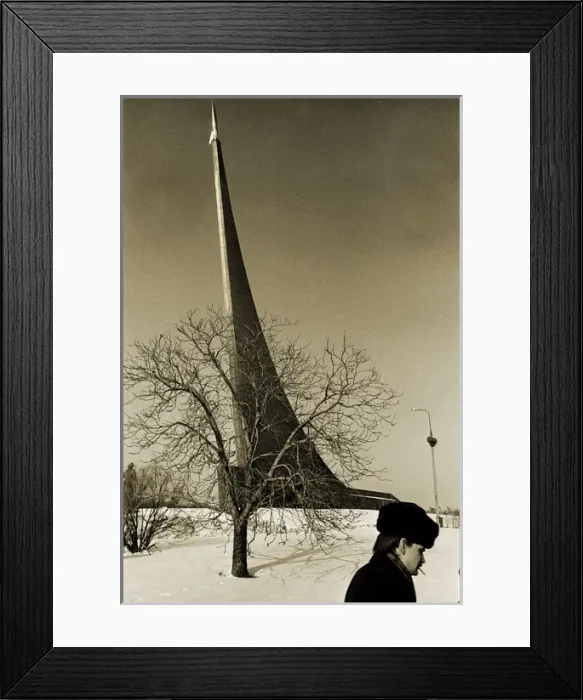 Framed Print : The Monument to the Conquerors of Space, Moscow Framed Print : The Monument to the Conquerors of Space, Moscow