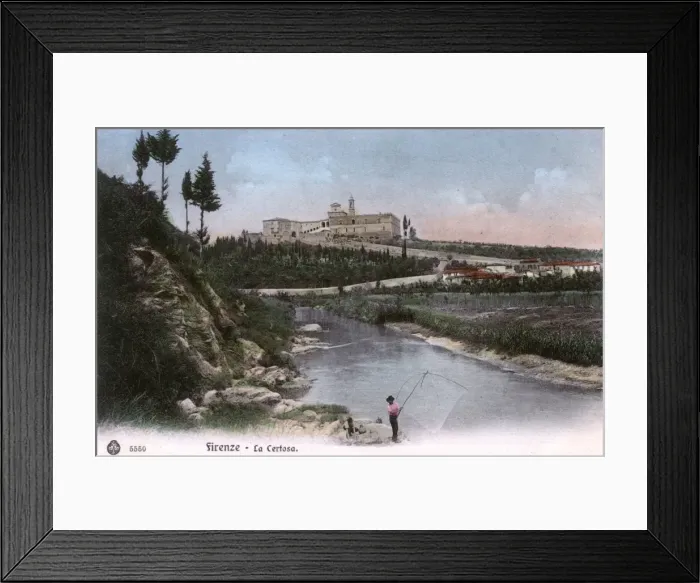 Framed Print : Florence, Italy - Certosa dell Galluzzo Framed Print : Florence, Italy - Certosa dell Galluzzo