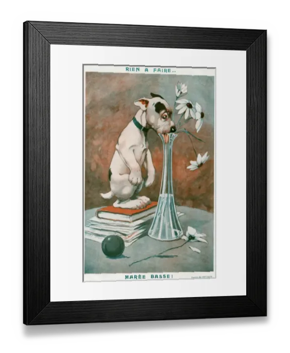 Framed Print : Rein a faire... Maree basse Framed Print : Rein a faire... Maree basse