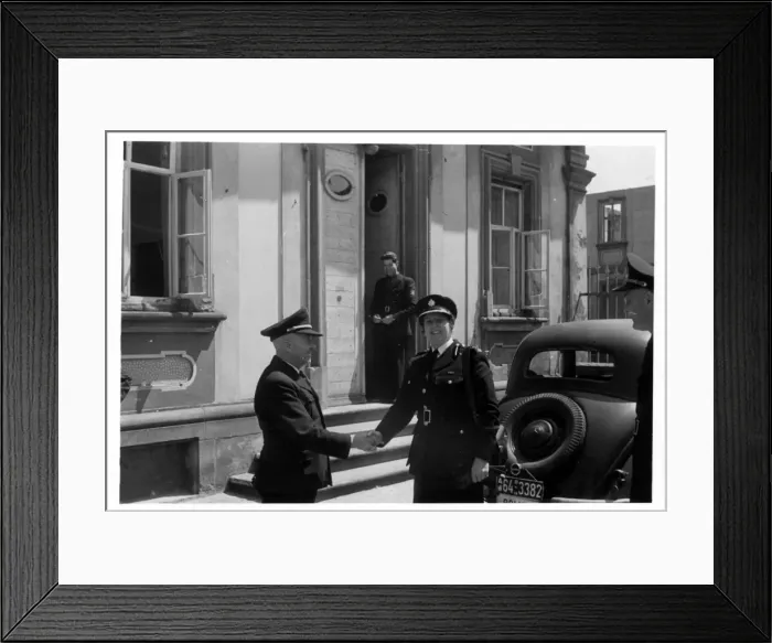 Framed Print : Barbara Denis de Vitre, Assistant HMI, in Berlin, Germany Framed Print : Barbara Denis de Vitre, Assistant HMI, in Berlin, Germany