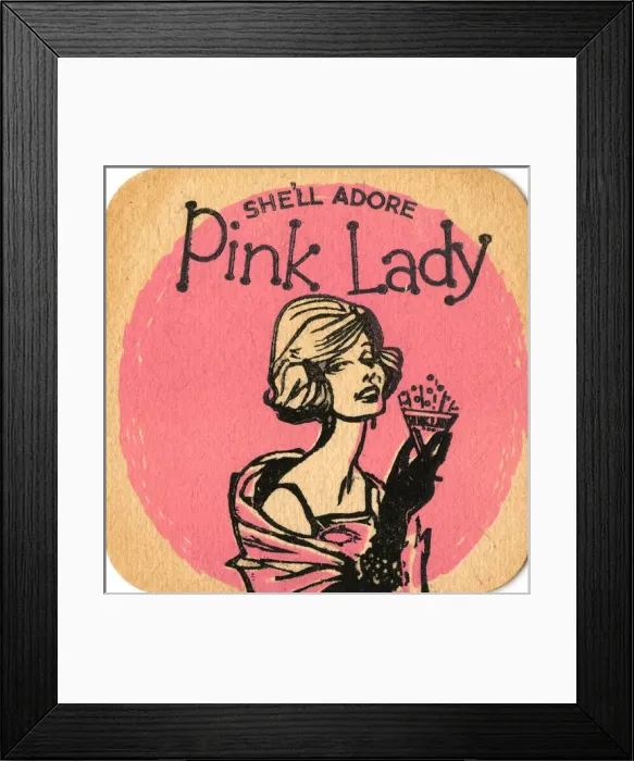Framed Print : Pink Lady coaster Framed Print : Pink Lady coaster
