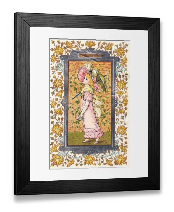 Framed Print : Calendar of the Seasons, 1881 -- Autumn Framed Print : Calendar of the Seasons, 1881 -- Autumn