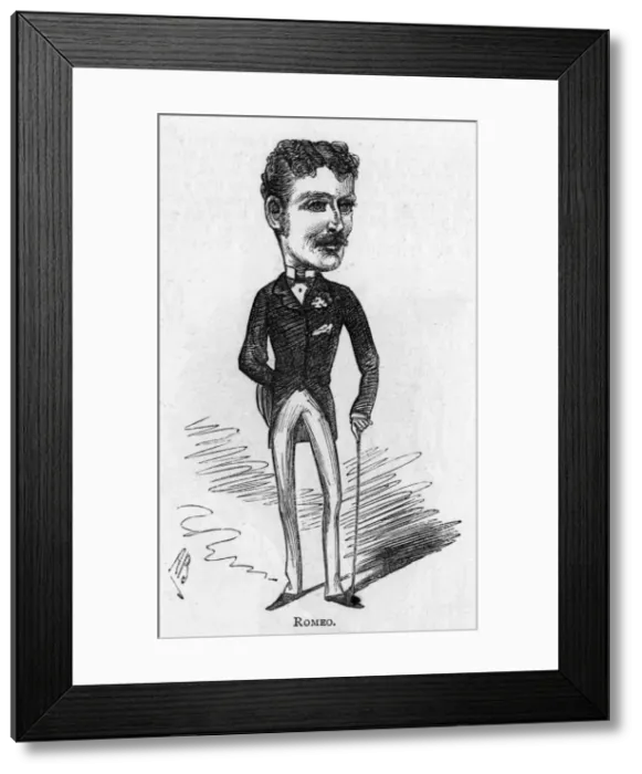 Framed Print : Caricature of the actor H B Conway Framed Print : Caricature of the actor H B Conway